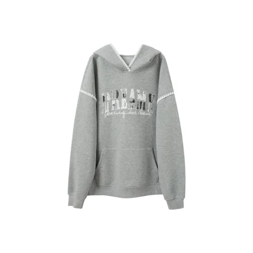 3COLOUR Каменный серый Женский Свитшот