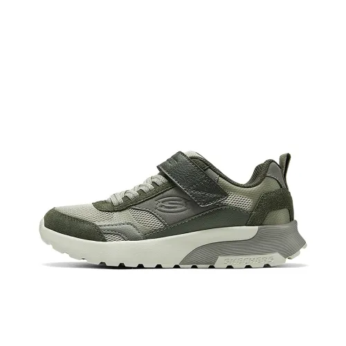 Skechers Kids SKX 225 Anti KICK устойчивый к истиранию и дышащий низкий топ для бега для подростков оливково-зеленый