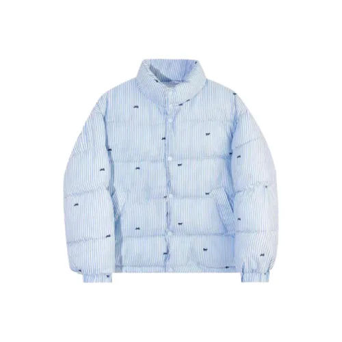 MISTVB Светло-синий женский пуховик