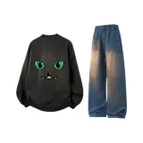 Чёрный + Винтажный синий