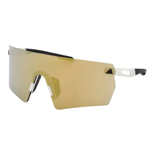 Adidas Injection Molded Нерегулярная форма Солнцезащитные очки Унисекс Белый