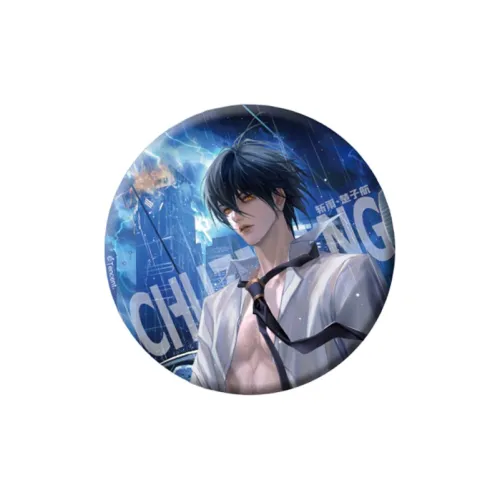 GUANGBO Дракон Klan Коллаборация GUZI Чу Жухан День Рождения Ограниченный Жестяной Коллекция Badges Аниме Мерч