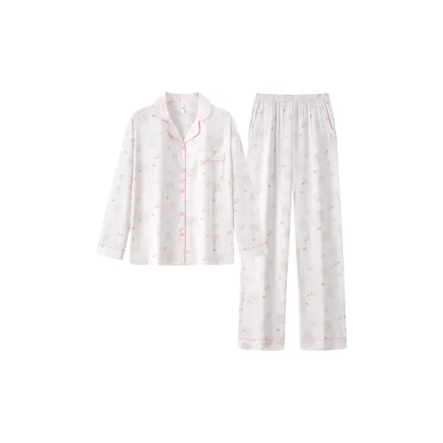 Gongdie Розовый Женский Пижамный Комплект