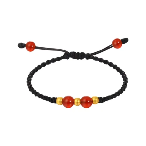 ONEKISS Браслет с медными шнурками покрытые золотом унисекс