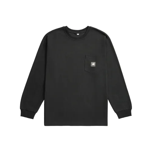 Hansca Осенний Легкий в уходе Универсальный Длинный рукав Т-рубашка Мужская