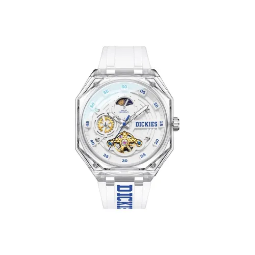 Dickies Starlight Collection Механические часы с механизмом циферблат в форме скелета унисекс сумка для покупок + коробка