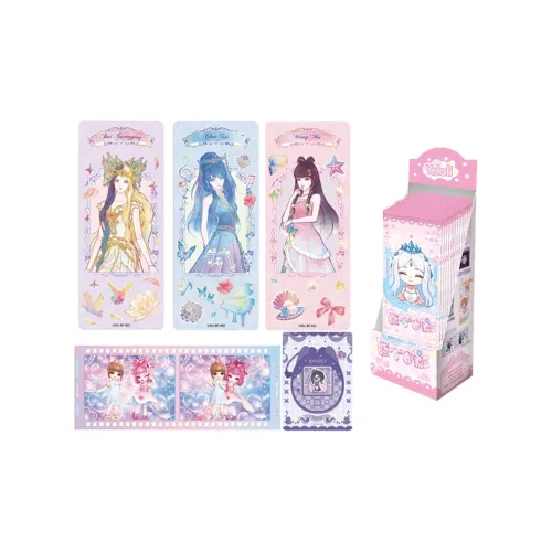 KAYOU Yeloli Iridescent Collection Стикер Dreamscape Echoes IP Аниме Карточки Одна коробка OF 20 Сумки