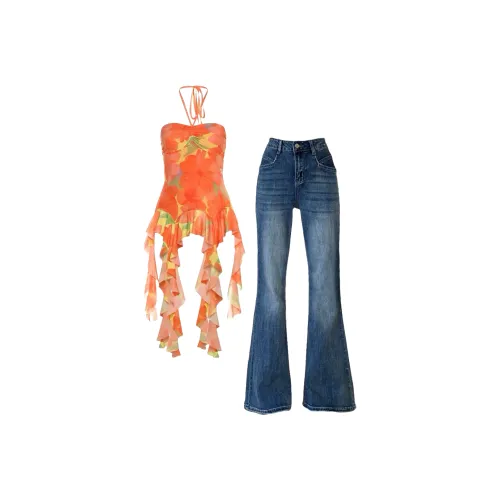 JOPPTI Женские Повседневные Костюмы