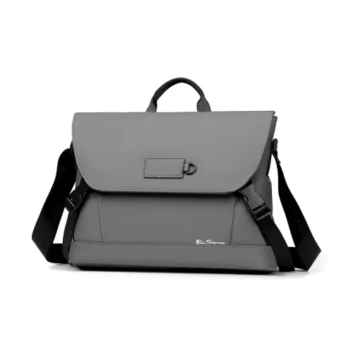 BEN SHERMAN Кожа Мембранная Курьерская Сумка Сумка на Одно Плечо Унисекс Многоцветная