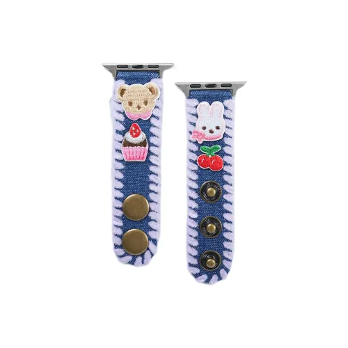 Ремень Wei Xin совместимость с Apple материал холст совместимость с Apple Watch Series 10 11 9 8 7 SE Ultra 2