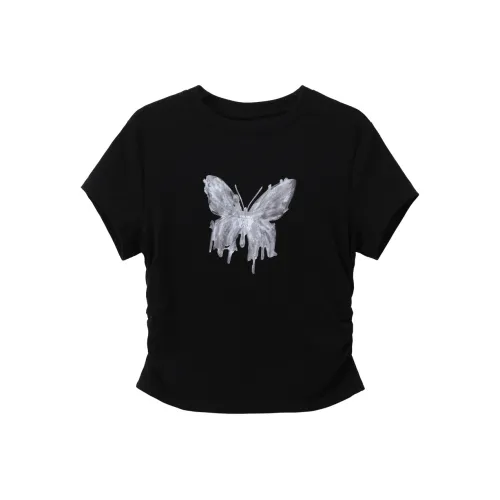 Another Alley Летний Регулярный T-Рубашка Женская