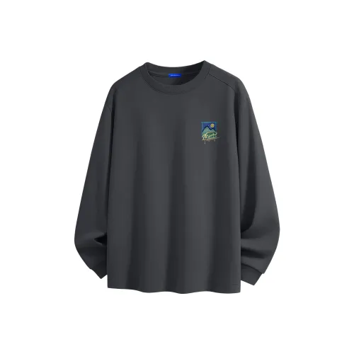 FAIRWHALE Осенне-зимняя длинная рубашка с длинным рукавом для мужчин