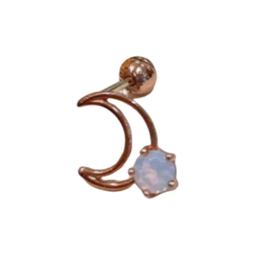 Lloyd Опал Серьги-гвоздики Женские Розовое Золото