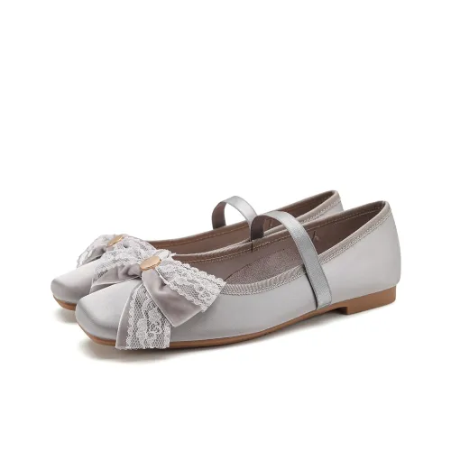 FOXER Грубый каблук Мэри Джейн Женские туфли