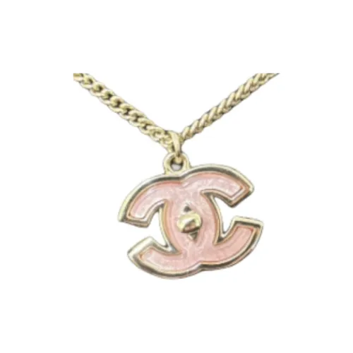 CHANEL COCO Смола Ожерелья Женские Розовый