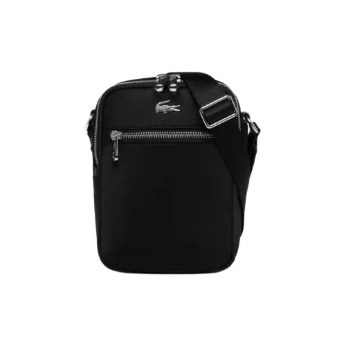 LACOSTE Нейлоновая сумка Camera сумка через плечо стандартная женская черная