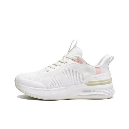 LOTTO Slip-resistant Abrasion-resistant Low Top Беговые кроссовки Женские Айвори Белый