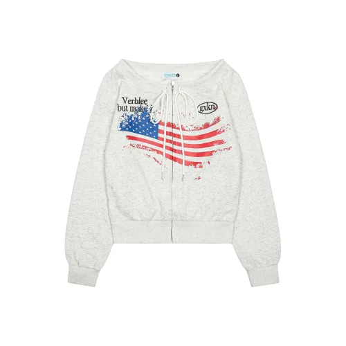 XIAOLIZI Серый Женский Свитшот