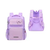 9870 Фиолетовый Маленький + 3D Пенал 1-2 Класса / 105-128 см