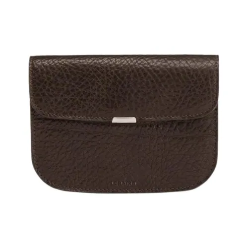 Lemaire Кошелек из коровьей кожи женский цвет темный шоколад