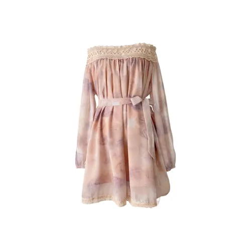 GRAYISMOON Длинное платье с длинными рукавами женское