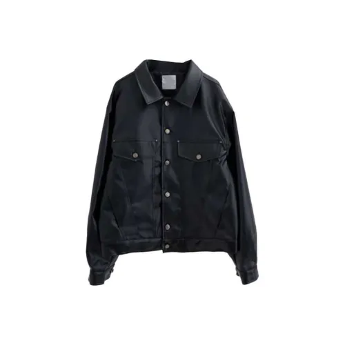 LOWEAR Веганская кожа Trucker Куртка Куртки Пальто Женские