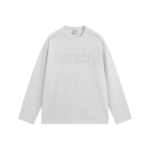 XFKN Длинный рукав Т-рубашка Унисекс