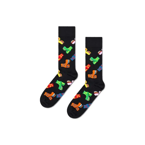 Happy Socks Черные Унисекс Подарочные Наборы Носков