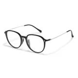 Яркий черный + три нижних заколки для линз [универсальное использование]