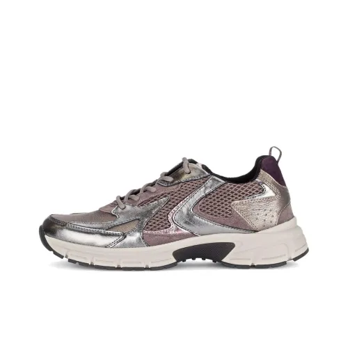 Gabor Comfort Low Топ Кэжуал Женские Серебристый Розовый