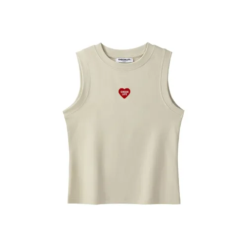 CHOCOOLATE Хаки Женские Майки