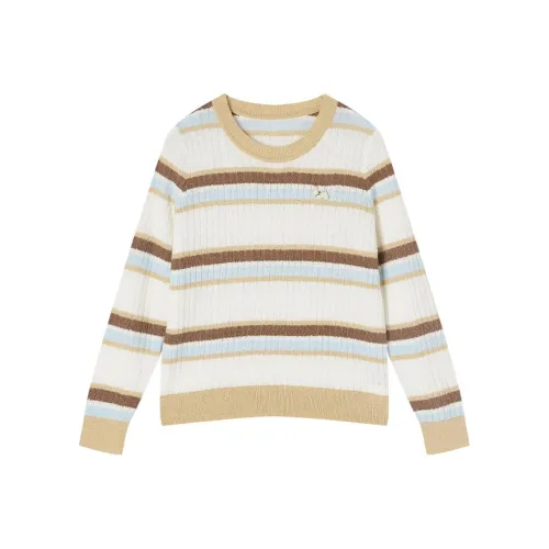 XIANGYING Прозрачный Желтый Женский Трикотаж