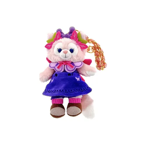 Disney x DISNEYLAND Линабелл 2025 Halloween Плюшевый Брелок Трумпеты Высокий Гонконгский Дисней