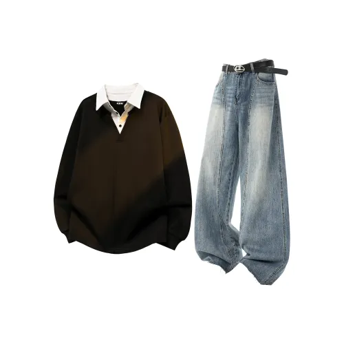 ZIRUNGE Унисекс Свитшот Комплекты