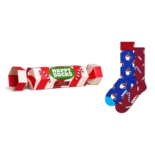 Happy Socks Взрослые Коробка 2 Пачки Унисекс Подарочные Коробки с Носками