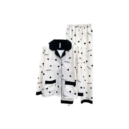 GOYN Белый Женский Пижамный Комплект