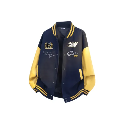 Warrior Huichao Riding The Wind Collection Бейсбольная куртка Унисекс