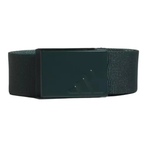 Adidas Переработанный полиэстер Текстильный ремень Ремень Мужской Зеленый 3,75 см