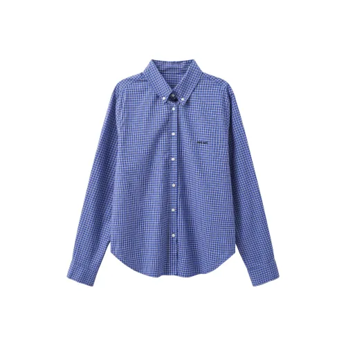 Another Alley Рубашка Женская Синяя