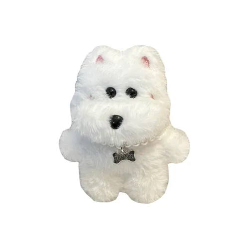 JOY FUER Милый Вест-хайленд Белый Терьер Щенок Плюшевый Брелок 10,5 см Высота