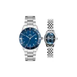 Polar Blue Women's Watch + Polar Blue Men's Watch  
Полярный Синий Женские Часы + Полярный Синий Мужские Часы