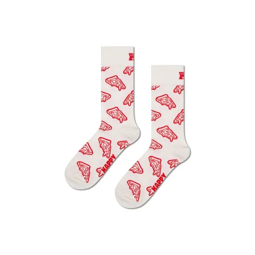 Happy Socks Белые Унисекс MID Носки до икры