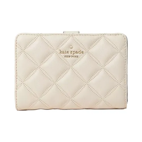 Kate Spade Кожа Кошелек для карт женский бежевый