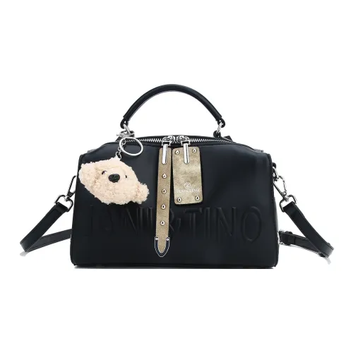 JANITINO Полиуретан ПУ (полиуретан) Сумка Женская Черная