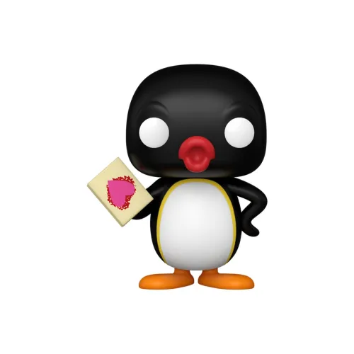 Funko Пингвин Family Пингвин Pingu Включая карту фигурок в стиле чиби