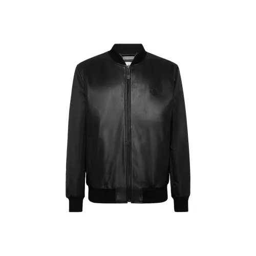 PHILIPP PLEIN FW25 Кожаная куртка мужская