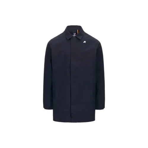 K WAY Blue Мужские Куртки