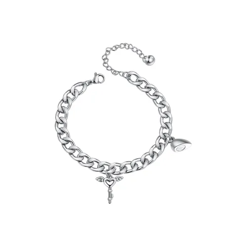 Lady Go Титановый стальной браслет унисекс