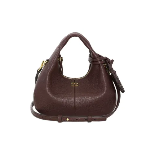 GANNI Переработанный полиэстер Сумка Мини Женская Цикорий Кофейный