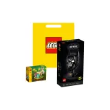 Бэтмен Шлем + Случайный Пазл Коробка *1 + Сумка для покупок (Материал Случайный)